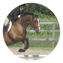 Jumping Horse Sticker