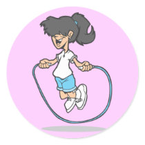 Jumping Rope stickers
