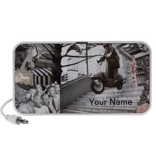 Jumping Scooter Notebook Speakers