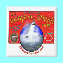 Jumping Shark Bar Magnet
