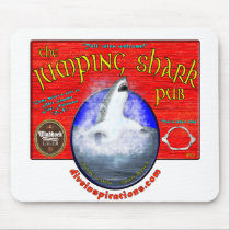 Jumping Shark Bar Mousepad
