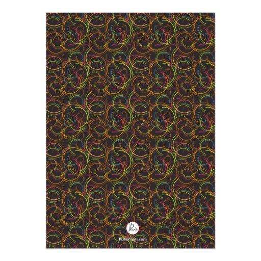 Jumping Silhouette Invitation