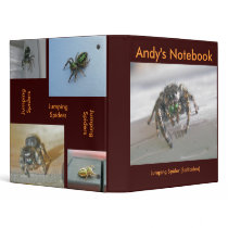 Jumping Spider Binder for Personalization by CarolsCamera Jumping Spider Binder for Personalization
