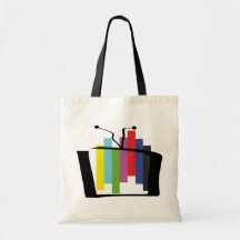 Jumping Test Card Tote Bag