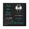 June 2009 Save the Date, Wedding Announcement magnets