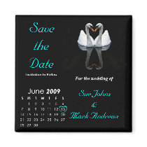 June 2009 Save the Date, Wedding Announcement magnets by beverlytazangel June 2009 Save the Date, Wedding Announcement magnets