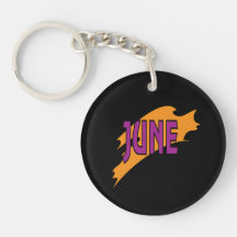 June 2 key chain