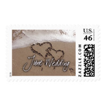 June  Beach Destination Wedding - Customized Stamps