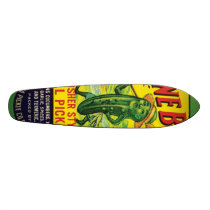 June Boy Pickles Skateboard by LoopPool_Designs June Boy Pickles Skateboard