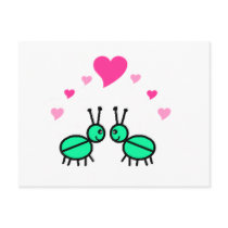 June Bugs In Love postcards by psimawesome June Bugs In Love postcards