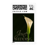 June Calla Lily Wedding Stamp - Customized
