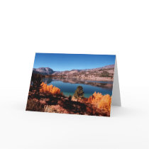 June Lake, Mammoth California Nature Card by steveberlin June Lake, Mammoth California Nature Card