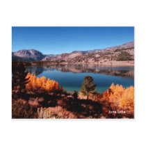 June Lake Mammoth Lakes California Postcard
