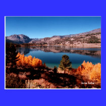 June Lake Mammoth Lakes California Postcard postcards