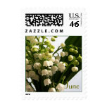June Lilly of the Valley Postage postage