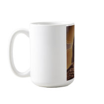 June Moon's Laughing Jesus mug
