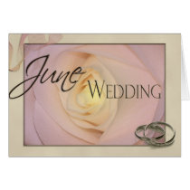 June Wedding Bridal Cards