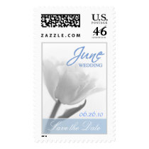 June Wedding Date Custom Postage Stamp