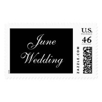 June Wedding Formal Postage Stamp