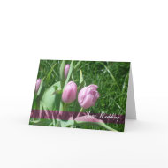 June Wedding Invitation Card card