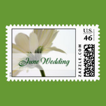 June Wedding Postage postage