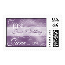 June Wedding Postage Alexandrite postage