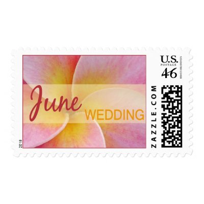 June Wedding stamps by PMCustomWeddings Summer Wedding stamps with a soft