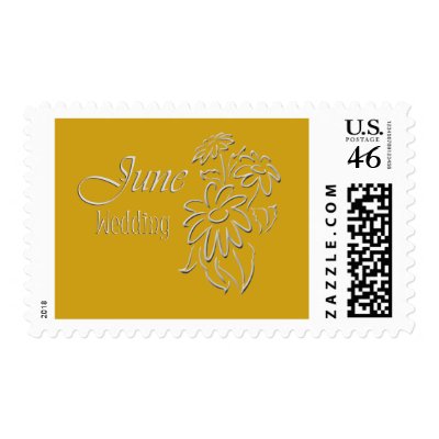 june weddings postage stamps