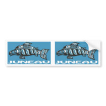 Juneau Alaska Bumper Sticker