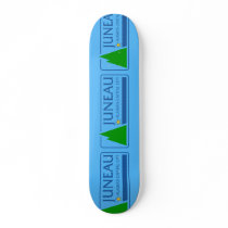 Juneau, Alaska, United States flag Skateboard