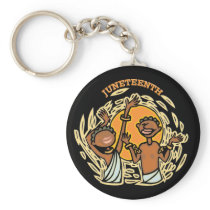 Juneteenth Key Chain