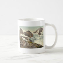 Jungfrau, railroad, Eiger and Monch, with Eiger Gl Mugs