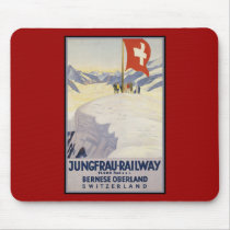 Jungfrau-Railway Bernese oberland Mouse Pad