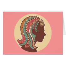 Jungfrau/Virgo Symbol cards