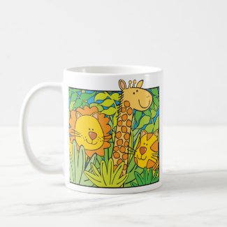 Jungle Animals Coffee Mug