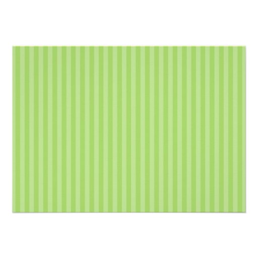 Jungle Animals in a Crib (Green) Invitations