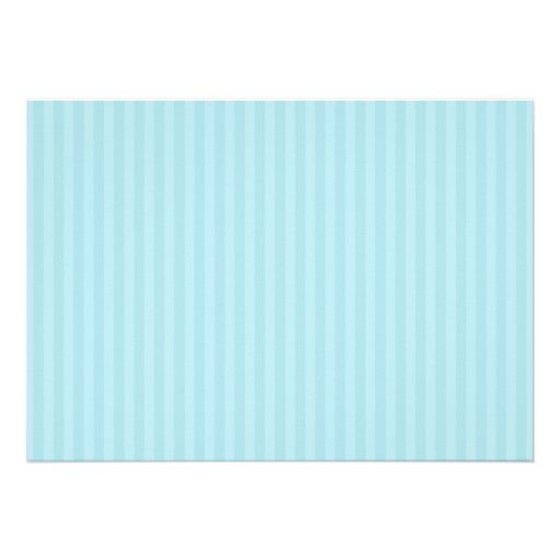 Jungle Animals in Blue Umbrella Invitations