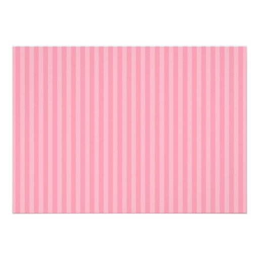 Jungle Animals in Pink Umbrella Invitations