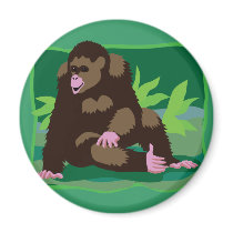 Jungle Ape magnets by Jungleshoppe Jungle Ape magnets