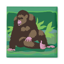 Jungle Ape magnets by Jungleshoppe Jungle Ape magnets