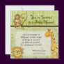 Jungle Babies, Boy Baby Shower Invitation - Green