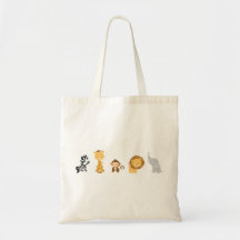 Jungle Babies Canvas Bags