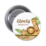 Jungle Babies - Grandma-To-Be Button
