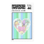 Jungle Baby Heart Blessings- boy Postage