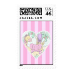 Jungle Baby Heart Blessings- girl Stamps