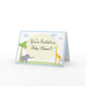 Jungle Baby Shower Invitation cards