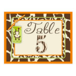 Jungle Baby Table Postcard 5