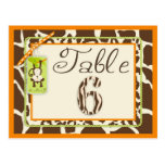 Jungle Baby Table Postcard 6