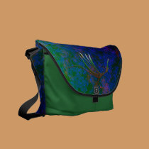 Jungle Bird messenger bags