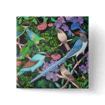 Jungle Birds of Asia Pin